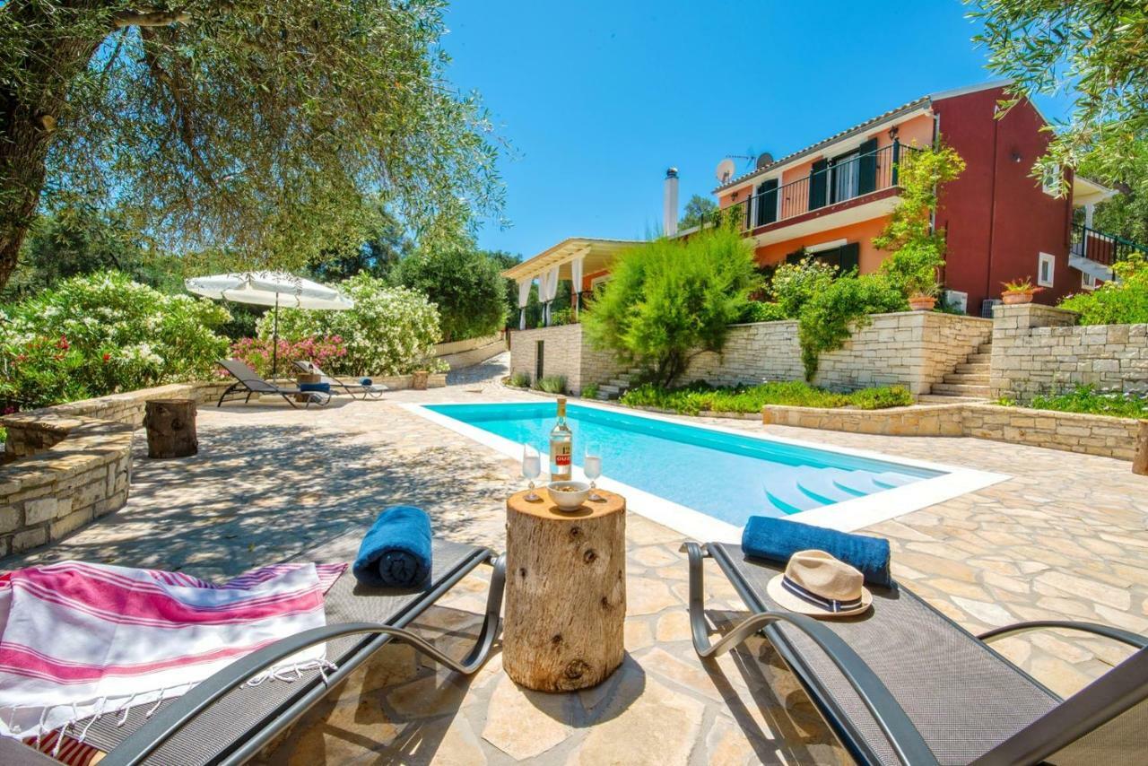 Maritina Villa By Paxos Retreats Velianitátika Buitenkant foto